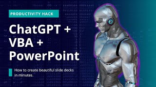 Create Beautiful PowerPoint Slides with ChatGPT  VBA Quick Tip [upl. by Hedwiga]