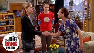 Dr Hofstadter meets Mrs Cooper  The Big Bang Theory [upl. by Arracat836]