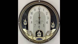 Seiko Melodies in Motion Dancing Crystals Wall Clock QXM327SRH playing “Yesterday Once More” [upl. by Renie672]