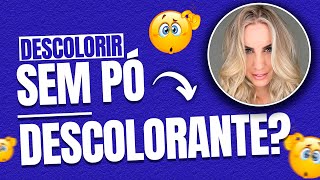 Como descolorir um cabelo sem usar pó descolorante [upl. by Katerina298]