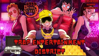 HOOD DEMON SLAYER  ENTERTAINMENT DISTRICT ARC  REACTION FrankuX2 [upl. by Walter617]