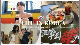 JUNE VLOG 🇰🇷 hang out with bff aesthetic cafes  kpop concert  Erna Limdaugh [upl. by Boatwright391]