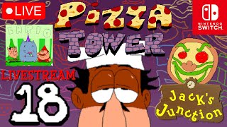 Pizza Tower On The Switch Lets Play 18  Jacks Junction EVERYBODY WANNA BE A SUPERSTAR [upl. by Edik]