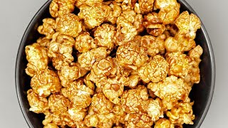 Make Caramel Popcorn in Minutes  the Delicious Easy Way [upl. by Decrem]