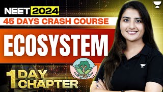 1 Day 1 Chapter Ecosystem in One Shot  45 Days Course  NEET 2024  Seep Pahuja [upl. by Aciraa]