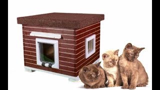 Katzenhaus für Winter  KatzenhausSHOP  Katzenhaus kaufen [upl. by Aeht]