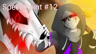 SpeedPaint 12 Wanna A Malfrat Time  ft Scoundrel Sans [upl. by Modie96]