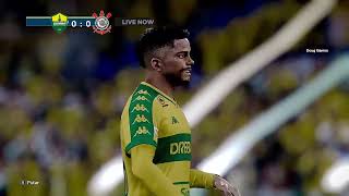 CUIABA X CORINTHIANS  GAMEPLAY PES 2021 [upl. by Caty]