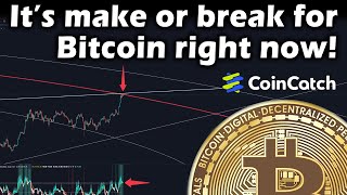 Its make or break for bitcoin Scalp short soon could be a smart play [upl. by Willms572]