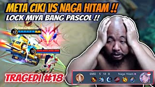 Meta Ciki Vs Naga Hitam  Lock Miya Bang Pascol Sampe Stress🤣🤣 Tragedi 18 [upl. by Cara]