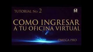 conoce el manejo de la plataforma virtual de omega pro [upl. by Grimaldi]