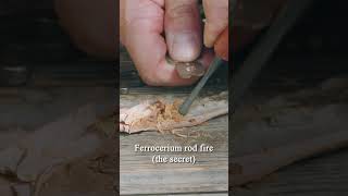 Ferrocerium rod fire tips to succeed [upl. by Annoet316]