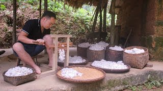 Primitive Skills Hand cotton gin was born what I have cherished for the past 5 years ep198 [upl. by Ijies]