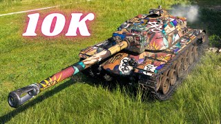 T110E4  10K Damage 6 Kills World of Tanks Replays [upl. by Aikkan676]