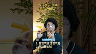 高音旋律练习 零基础学唱歌 学唱歌 能量高音 [upl. by Hymen]