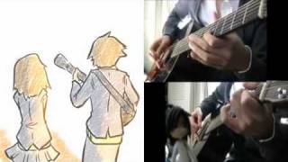 Vocaloid medley1 arranged on Acoustic Guitar by Osamuraisan Working BGM [upl. by Ellinej]