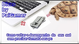 PC MUITO LENTO  do ssd veja como resolver esse problema nesse vídeo  SLIME [upl. by Navets]