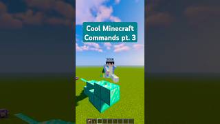 Cool Minecraft commands pt3 📃 [upl. by Nodnahs]