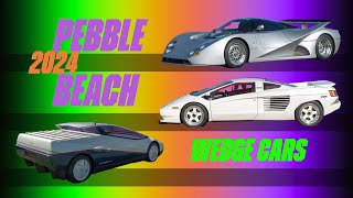 Wedge Cars amp Concepts  2024 Pebble Beach Concours dElegance  Monterey Car Week  Vintage Classic [upl. by Asiil]