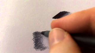 Ball Point Pen Shading Techniques [upl. by Karil]