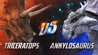 Triceratops VS Ankylosaurus [upl. by Sarita]