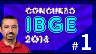 Concurso IBGE 2016  Agente de Pesquisas e Mapeamento  Português aula 1 [upl. by Champagne]