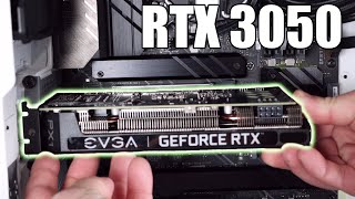 RTX 3050  Installing the EVGA Geforce RTX 3050 Graphics Card  Unboxing and Install [upl. by Lemej]