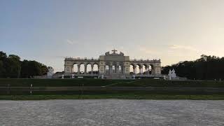 Gloriette Schlossgarten Schloss Schönbrunn Wien [upl. by Atteuqnas]