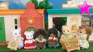 Calico Critters🐭La puerta está cerrada🐹Sylvanian Families [upl. by Ettari]