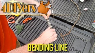 How to Easily Bend a Brake or Fuel Line [upl. by Einama]