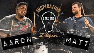 Zildjian Inspiration Sessions  Matt Greiner amp Aaron Spears [upl. by Novek585]