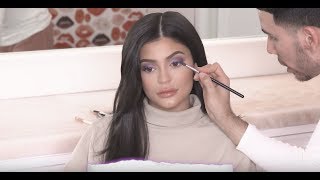 Kylie Introduces the New Kylie Cosmetics Purple Palette [upl. by Atil]