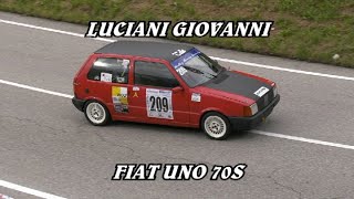 SALITA PEDAVENA  CROCE DAUNE 2024  GIOVANNI LUCIANI  FIAT UNO 70S  BY BELLUNOVIDEO [upl. by Elconin398]