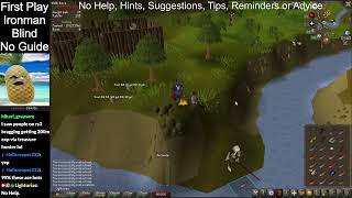 Lobster Tech 8 OSRS First Play  Ironman  No Guide VOD [upl. by Ayaj176]