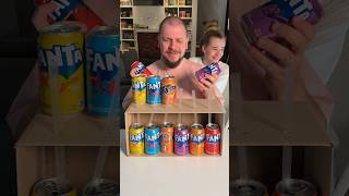 Неизвестные вкусы Fanta 🥤 games игры веселыеигры fungame funnygames partygames challenge [upl. by Wayne]