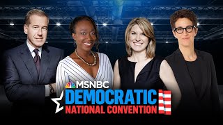 Watch Democratic National Convention Day 4  MSNBC [upl. by Yelrebmyk]