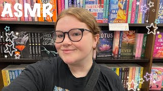 public ASMR at the bookstore  lots of book sounds ❃ [upl. by Karleen748]