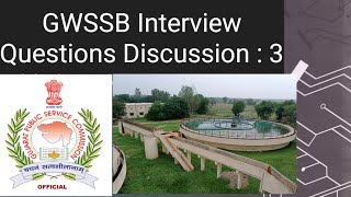 GWSSB Previous Year Interview Questions 03GPSC Civil Engineering GPSC Civil InterviewGWSSB [upl. by Sudnak180]