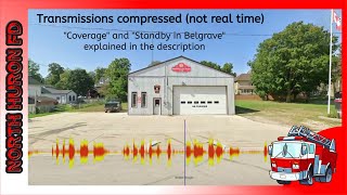 Mutual Aid Coverage for Teeswater Fire Station FD Audio Only [upl. by Isis]