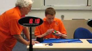 Rubiks Cube former official World Record 977 [upl. by Franck]