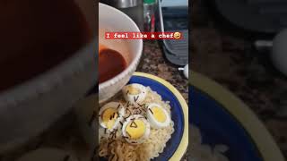 Easy Spicy noodles recipe 😋 spicynoodles spiceyfood cooking [upl. by Awuhsoj]