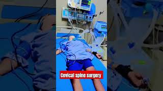 Ventilator support  Cervical spine surgery  Ajeet Singh medical ki duniya [upl. by Nosyd411]