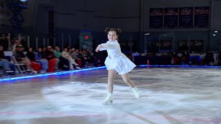 Ellison Browning skates to a quotStar Warsquot medley at the Patriot Figure Skating Club 2024 Ice Show [upl. by Wieren]