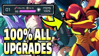 🏆 All Upgrades In Metroid Dread amp Where To Find Them 100 Guide [upl. by Knutson]