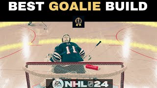 Best Goalie Build NHL 24 [upl. by Buddy]