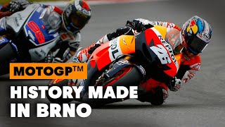 Closest MotoGP Last Lap Battle Ever at the Czech Republic Grand Prix [upl. by Roberts]