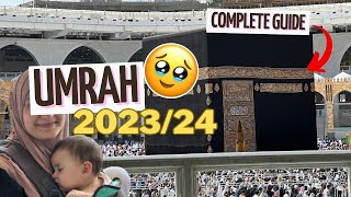 NEED TO KNOW BEFORE UMRAH😱Full Umrah Guide 20232024 without Tour GuideStep by Step ✅ [upl. by Akit]