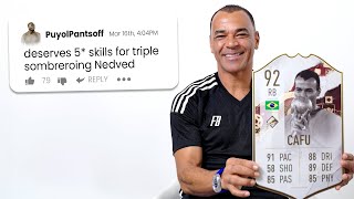 ICON Cafu REACTS to FUTBIN Comments [upl. by Hinckley586]