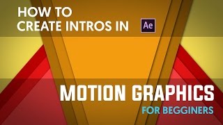 After Effects Tutorial Simple Intro in After Effects  No Plugins [upl. by Yebot]