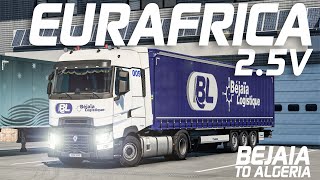 ETS2 147  EurAfrica 25  Part 3  Bejaia → Algeria 160KM Gameplay BDarija [upl. by Spiegelman]